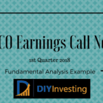 NACCO Earnings call notes title image for the 1st quarter of 2018.