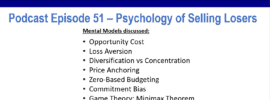 Podcast Episode 51 Psychology of Selling Losers Summary