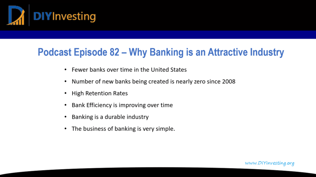 Podcast episode 82 summary image Why Banking is an Attractive industry