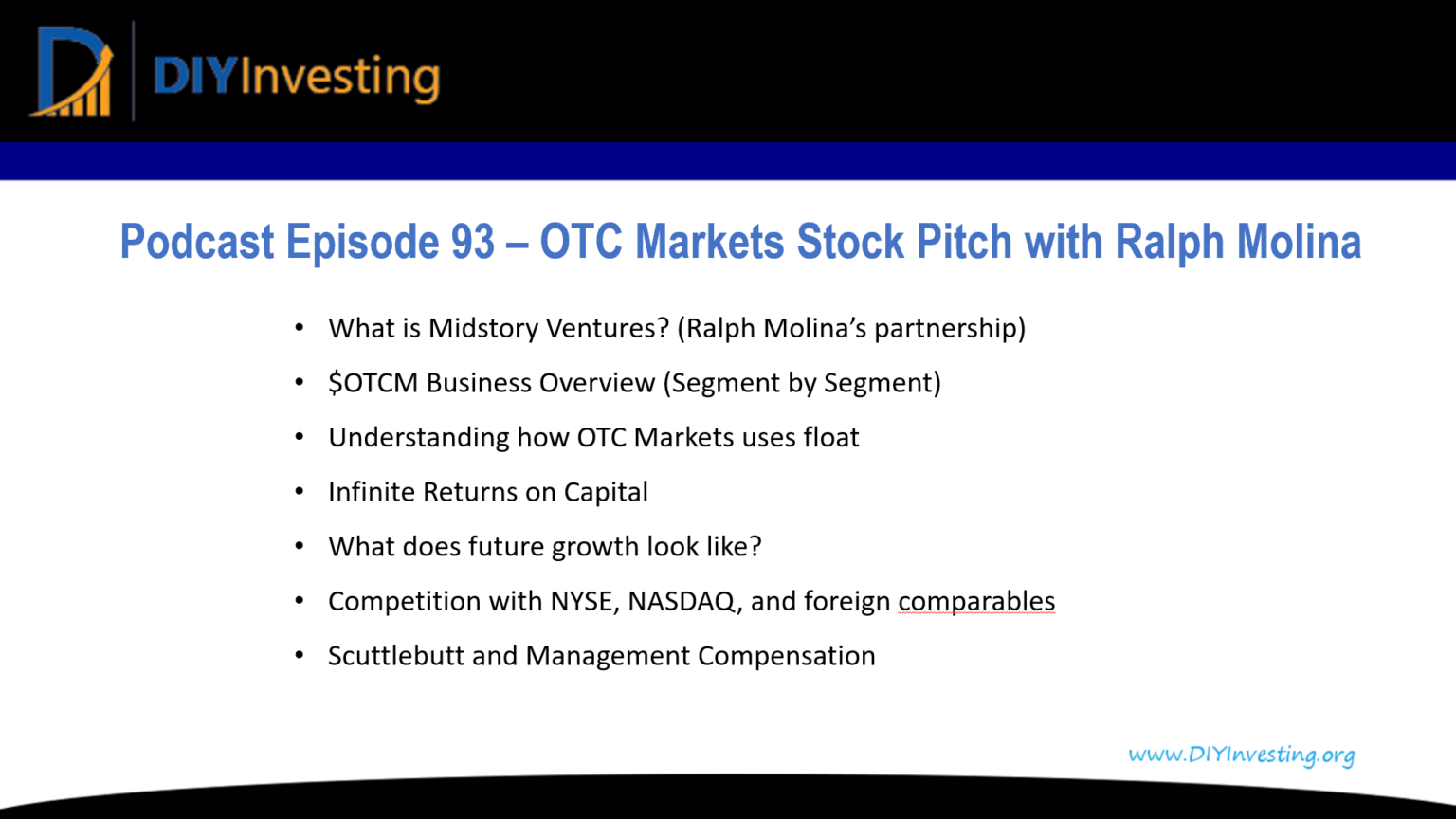 93 OTC Markets Business Analysis with Ralph Molina of Midstory