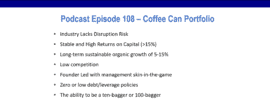 Podcast Episode 108 Coffee Can Portfolio Investing Strategy